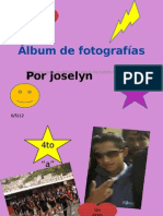 Álbum de Fotografías Joselyn