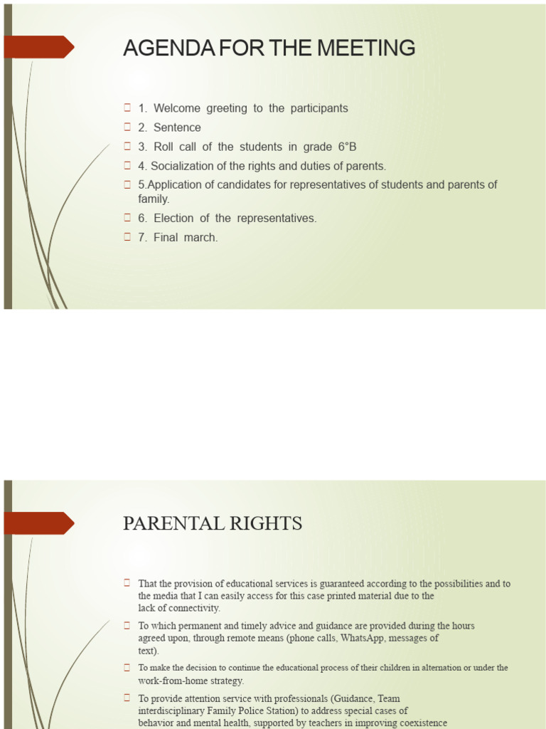 slides PARENTAL RIGHTS | PDF