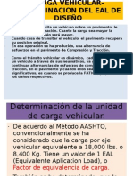 CARGA VEHICULAR - DETERMINACION DEL EAL DE DISEÑO (Autoguardado)