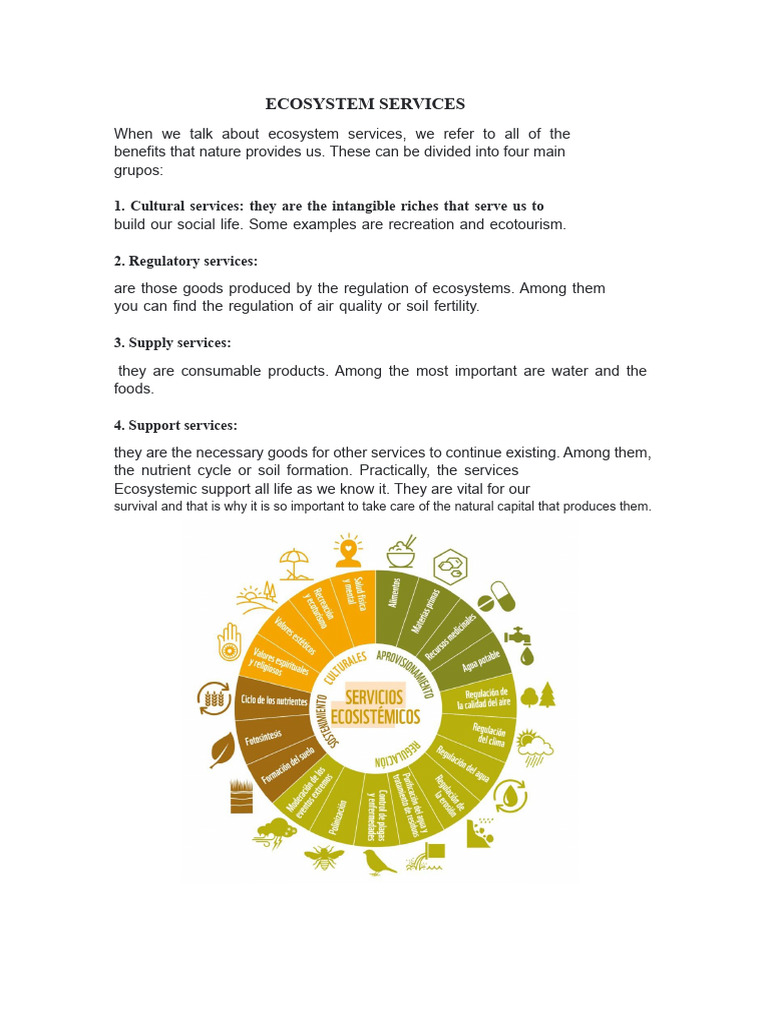 Ecosystem Services and PES in Mexico | PDF | Ecosystem | Sustainability