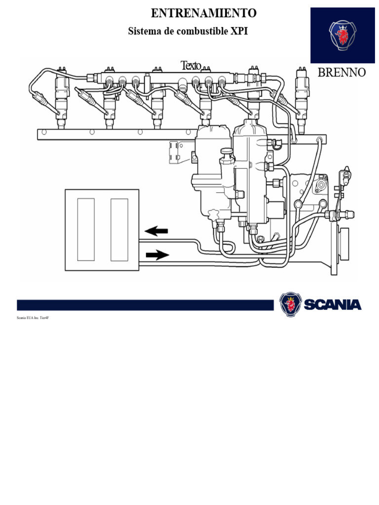 Sistema de Combustible Scania XPI: Guía Completa | PDF | Inyección de ...