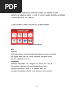 Isolation Room Preparation Checklist | PDF | Infection Control ...