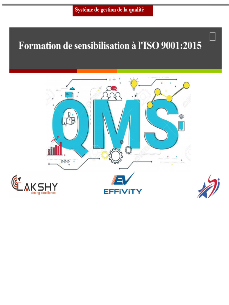 Formation ISO 9001:2015 en Gestion Qualité | PDF | Management de la ...