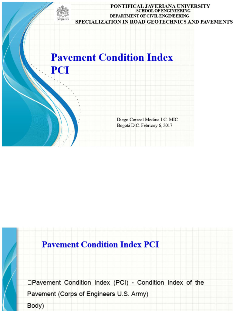 Understanding Pavement Condition Index (PCI) | PDF | Road Surface | Road