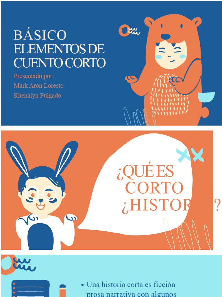Elementos Clave del Cuento Corto | PDF | Cuentos | Narración