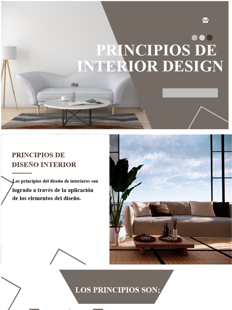 Principios Clave del Diseño Interior | PDF | Mueble | Ritmo