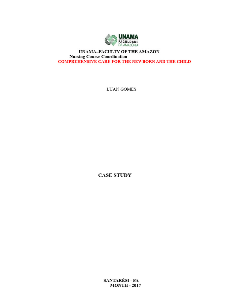 2. Case Study Model NURSING | PDF | Medicine | Medical Specialties