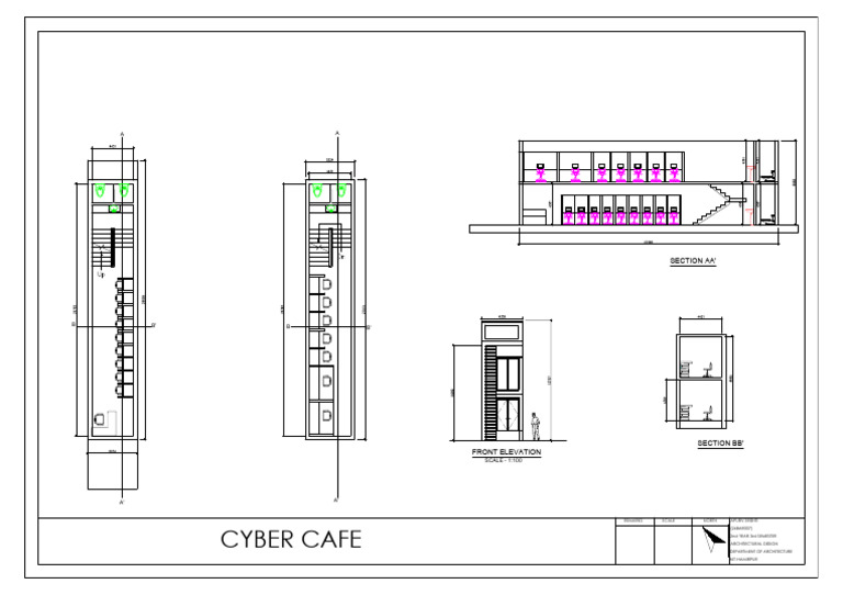 Cyber Cafe Layout | PDF