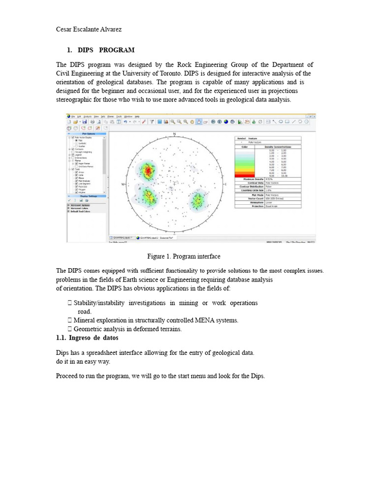 Dips Program Manual | PDF | Spreadsheet