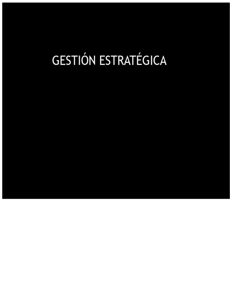 Jeffrey A. Mello 4e - Capítulo 3 - Gestión Estratégica | PDF | Gestión ...