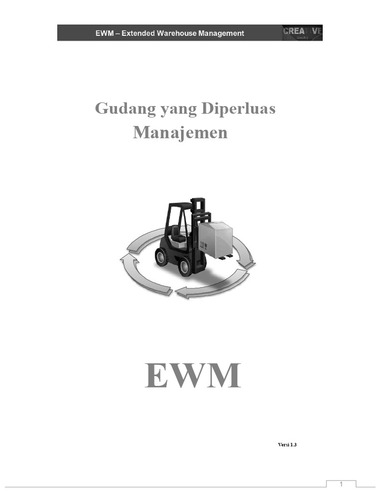 Panduan Lengkap SAP EWM 1.3 | PDF
