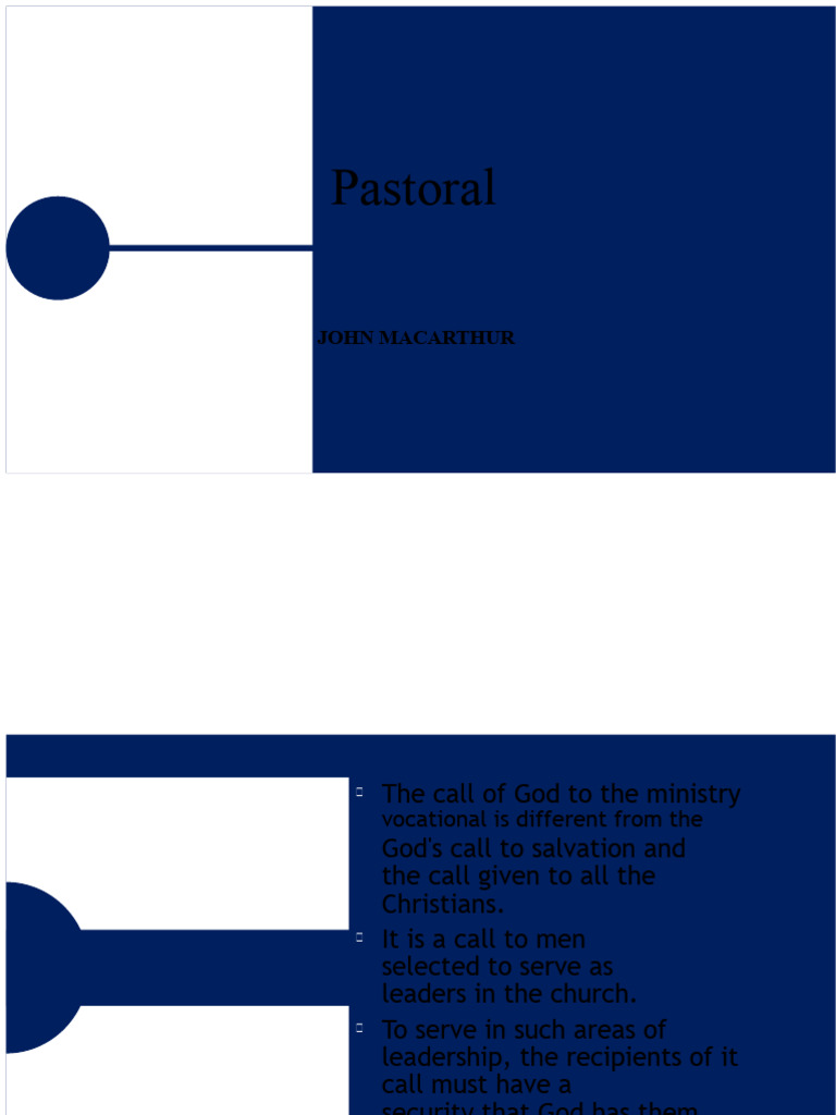 Understanding God's Call to Ministry | PDF | Paul The Apostle ...