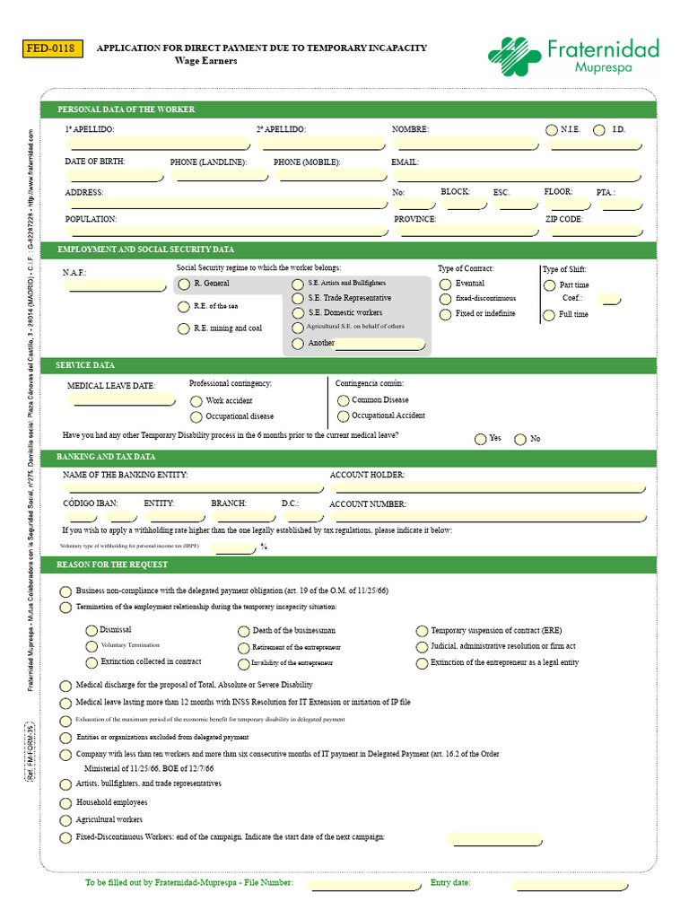 FM-ForM-35_3897_Request for Direct Payment for Temporary Disability on ...
