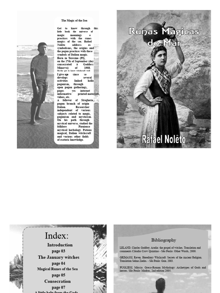 Italian Sea Runes and Magic Practices | PDF | Witchcraft | Deities
