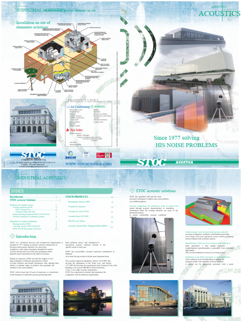 Industrial Acoustic Solutions Overview | PDF | Building Engineering ...