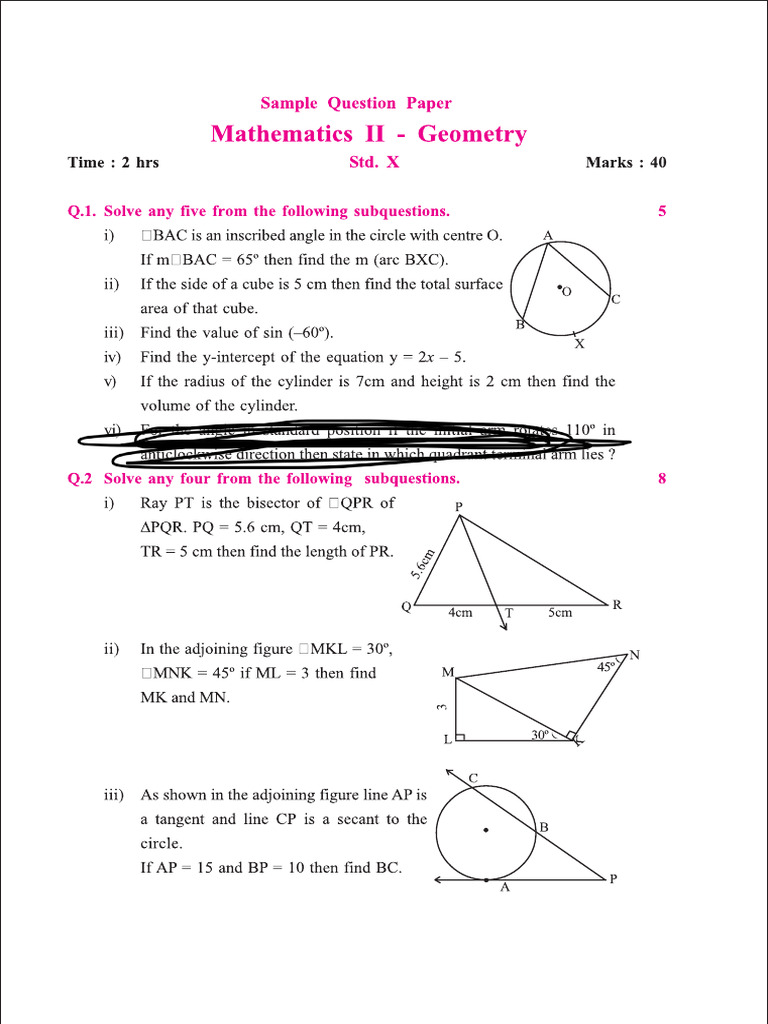 Geometry 10th Maharashtra | PDF