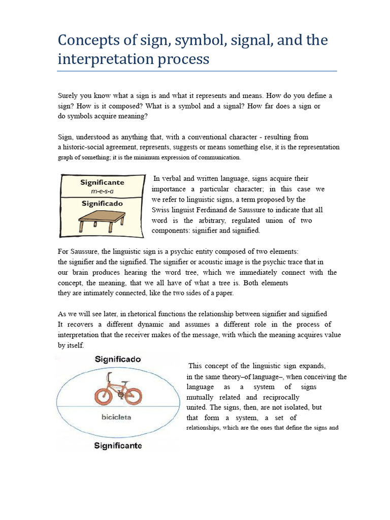 Understanding Signs, Symbols, and Signals | PDF | Hiv/Aids | Communication