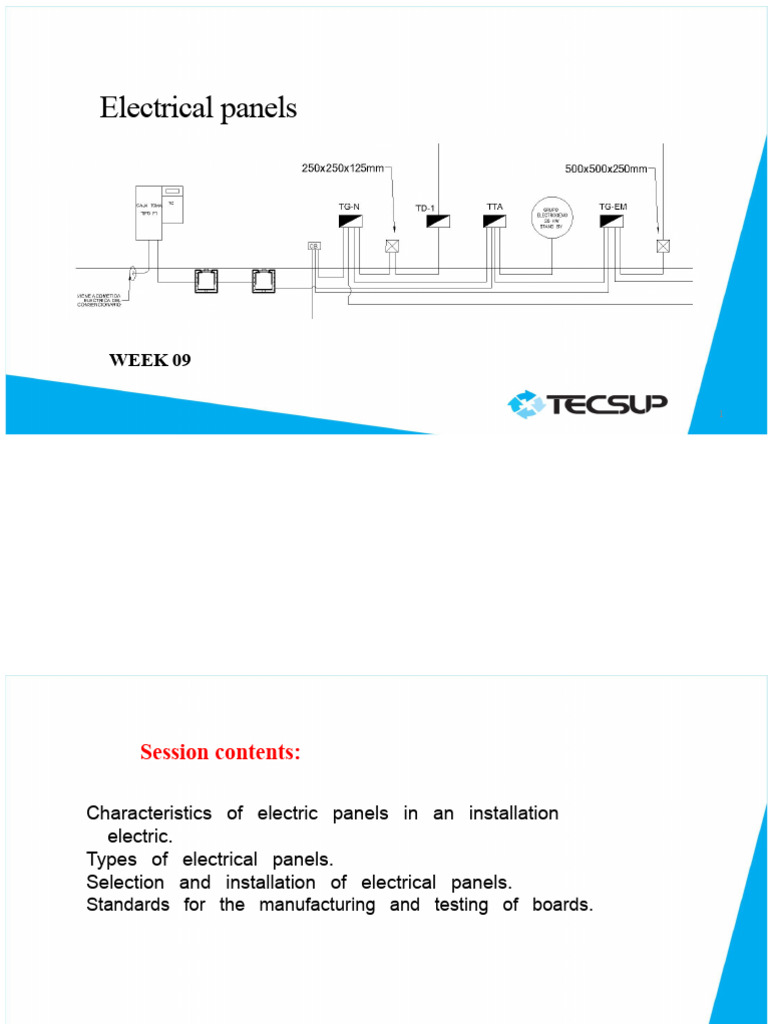 Electrical Panel Installation Guide | PDF | Switch | Insulator ...