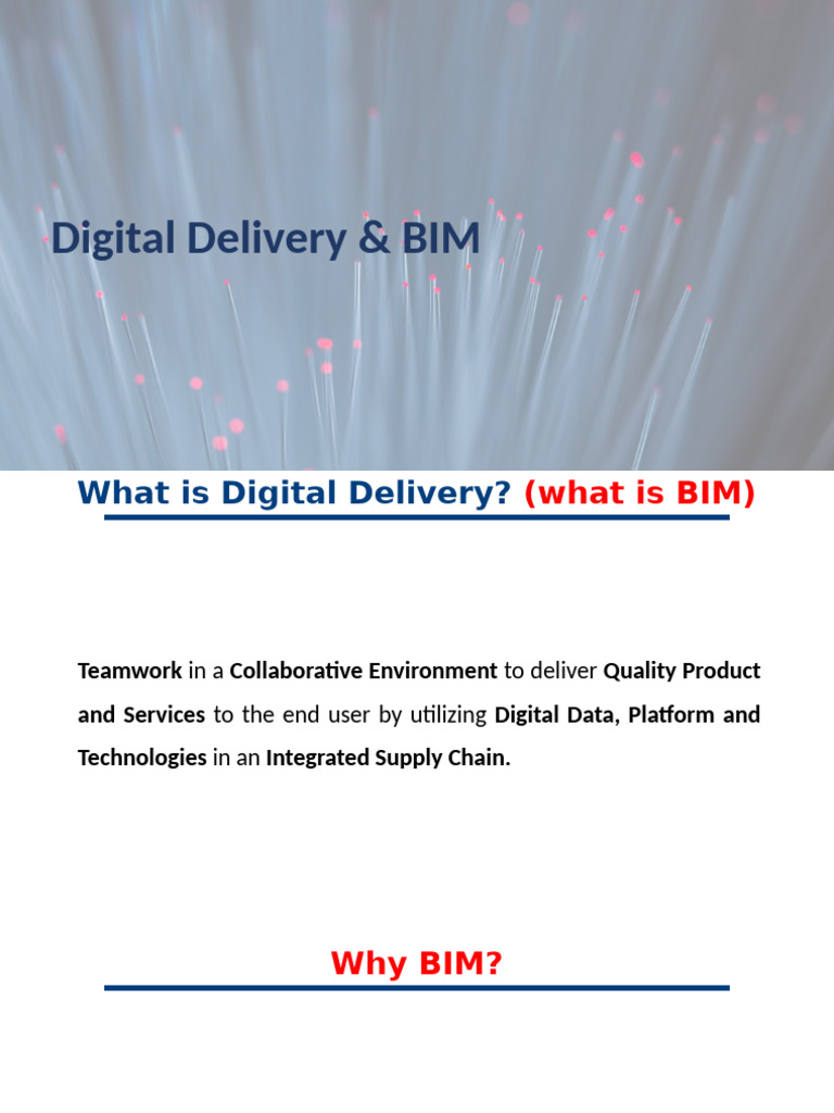 Digital Delivery and BIM Integration Guide | PDF | Building Information ...