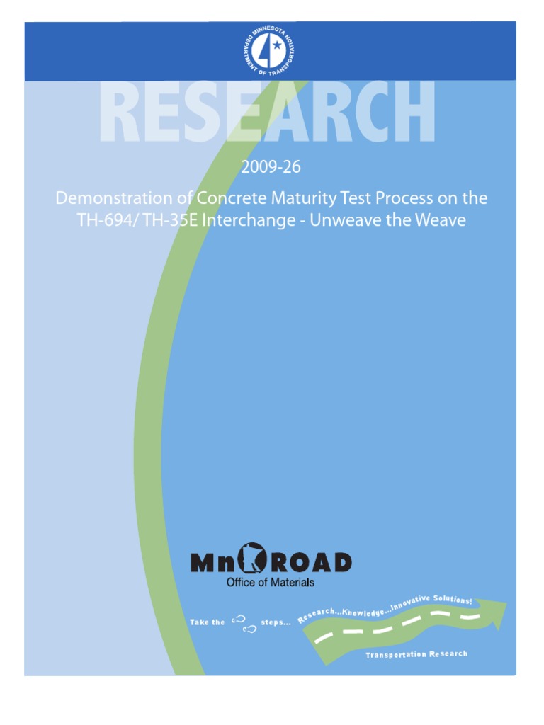Concrete Maturity Testing at TH-694/35E | PDF | Road Surface | Concrete