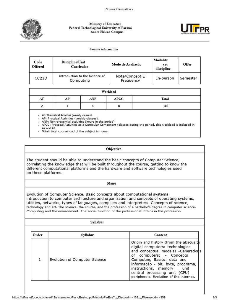 Introduction to Computer Science | PDF | Computing | Computer Programming