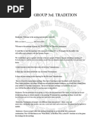 NA Group Meeting Format Template | PDF | Psychiatric Rehabilitation ...