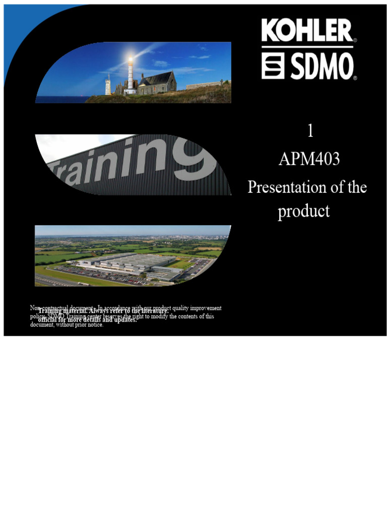 APM403 Generator Controller Overview | PDF | Power Supply ...