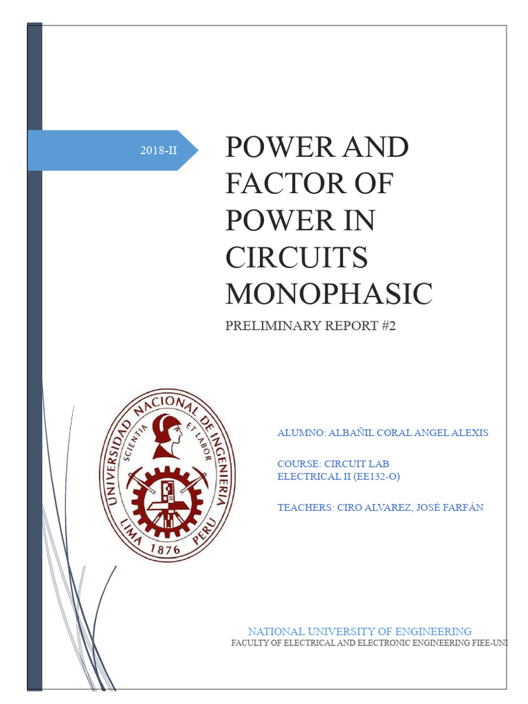 Power and Power Factor in AC Circuits | PDF | Ac Power | Power (Physics)