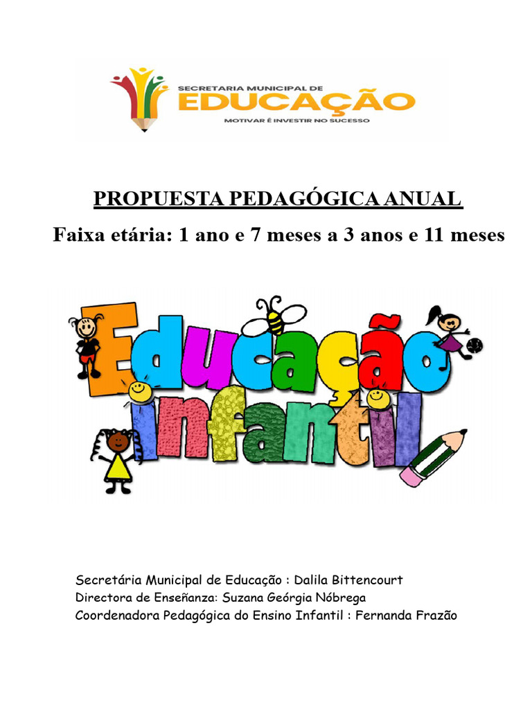 Propuesta Pedagógica Infantil 2022 | PDF | Bailes | Educación de la ...