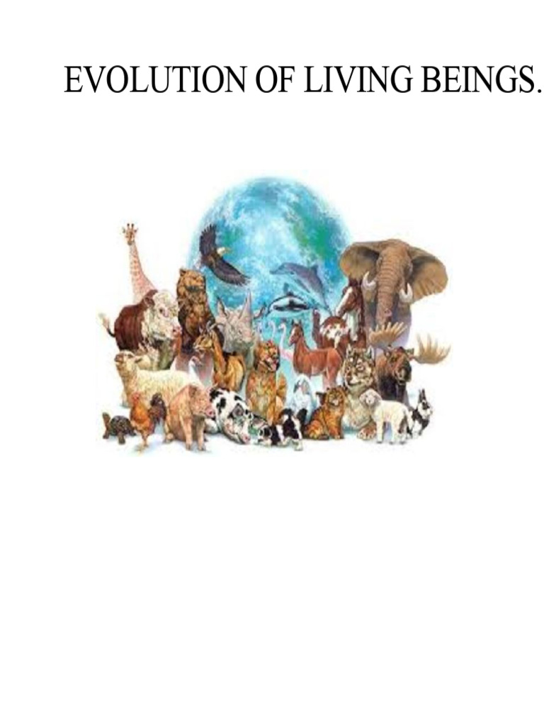 Evolution of Living Beings | PDF | Evolution | Natural Selection