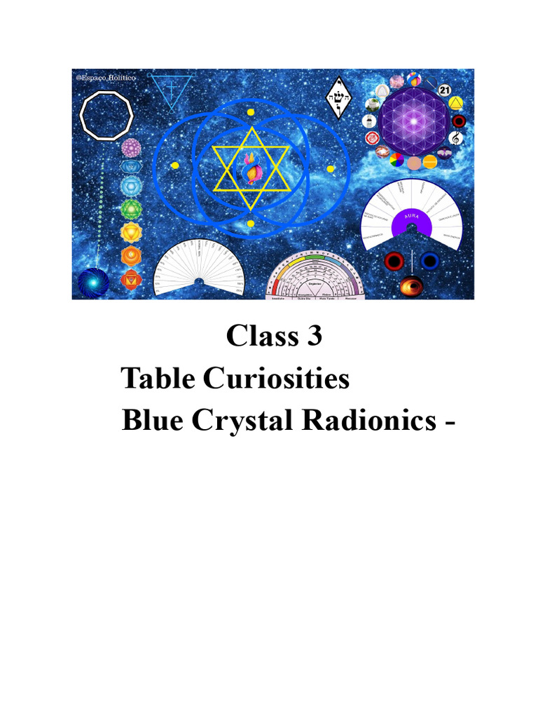 Curiosities About The Crystal Blue Radio Table | PDF