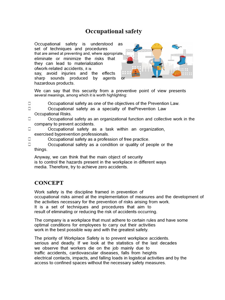 Essential Guide to Occupational Safety | PDF | Occupational Safety And ...