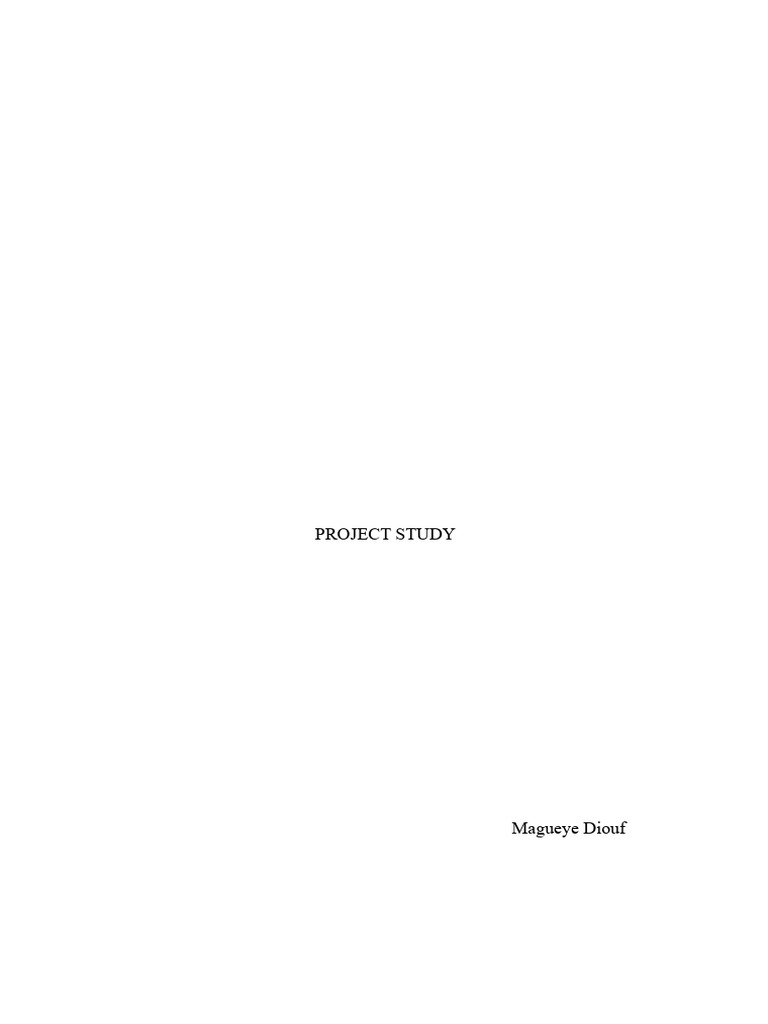 Project Analysis and Development Guide | PDF | Feasibility Study ...