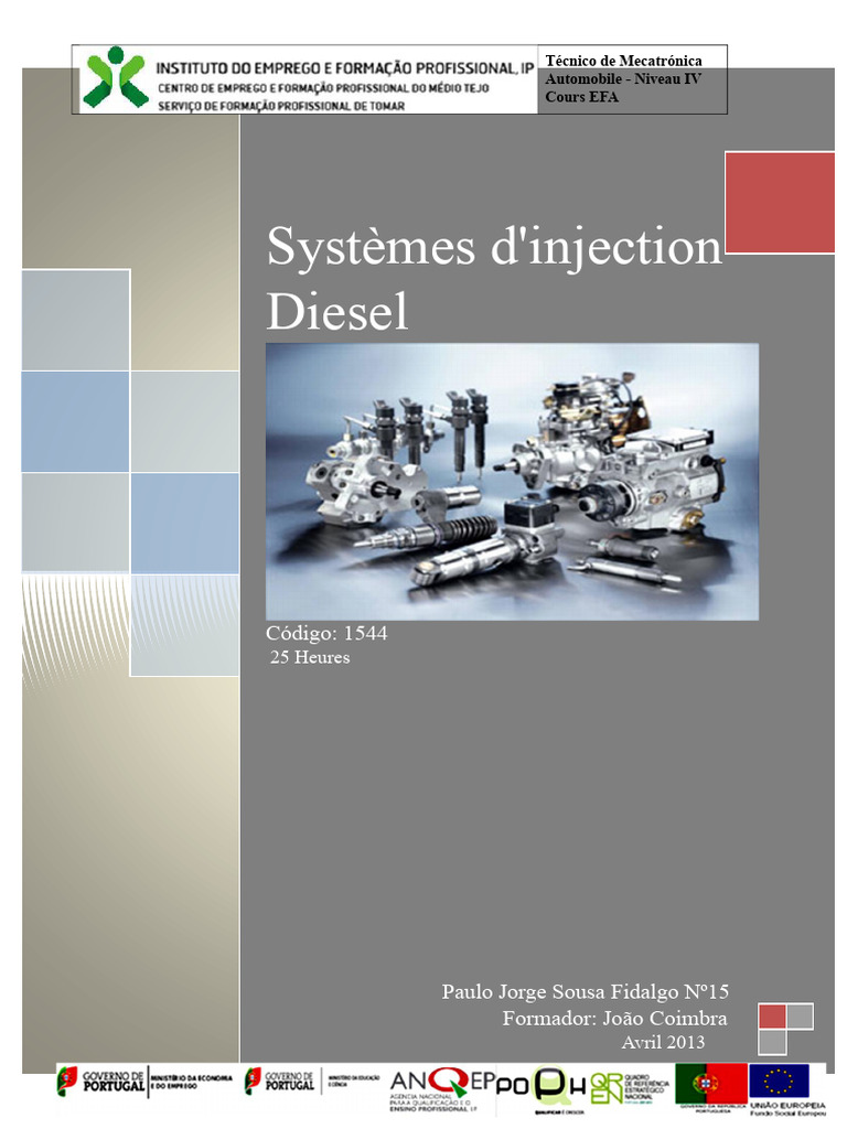 Systèmes d'injection diesel : Guide complet | PDF | Injection (moteur ...