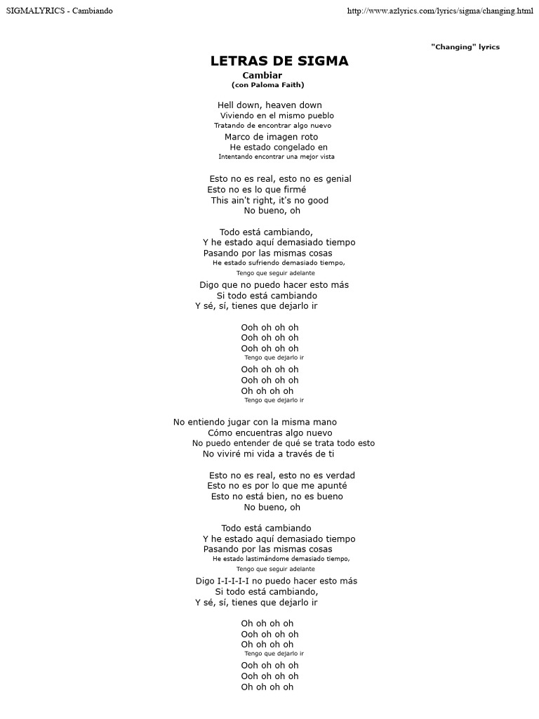 Letras de 