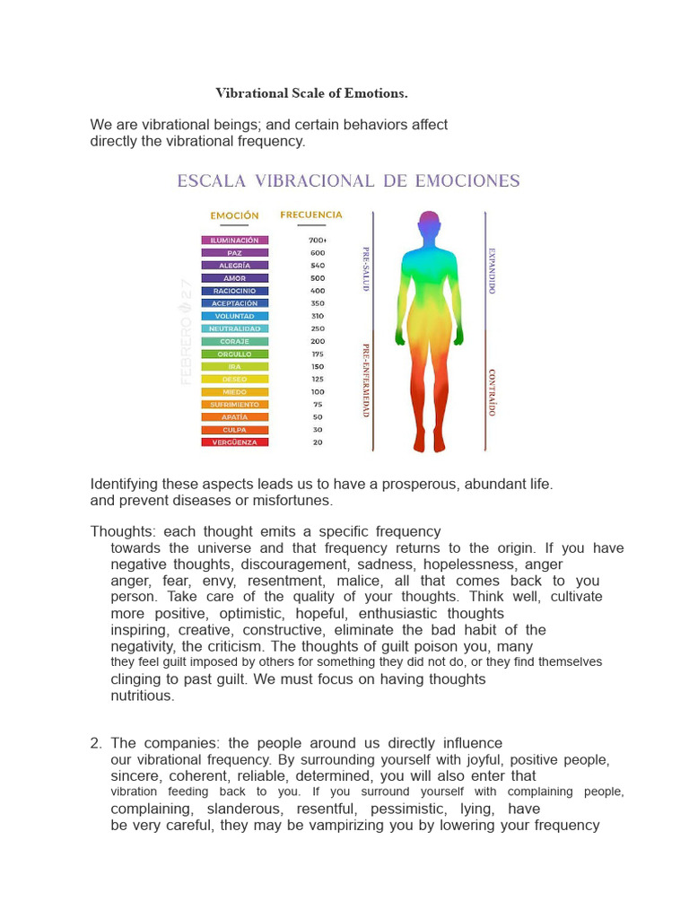 Elevate Your Vibration: Emotional Guide | PDF | Gratitude | Anger