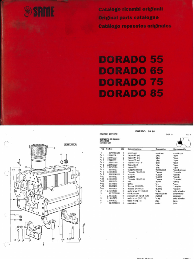 SAME-Dorado-55-65-75-85-Engine | PDF