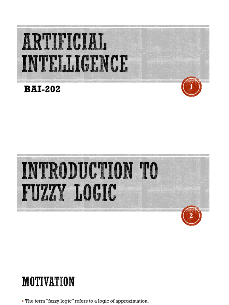 Understanding Fuzzy Logic Concepts | PDF | Fuzzy Logic | Uncertainty