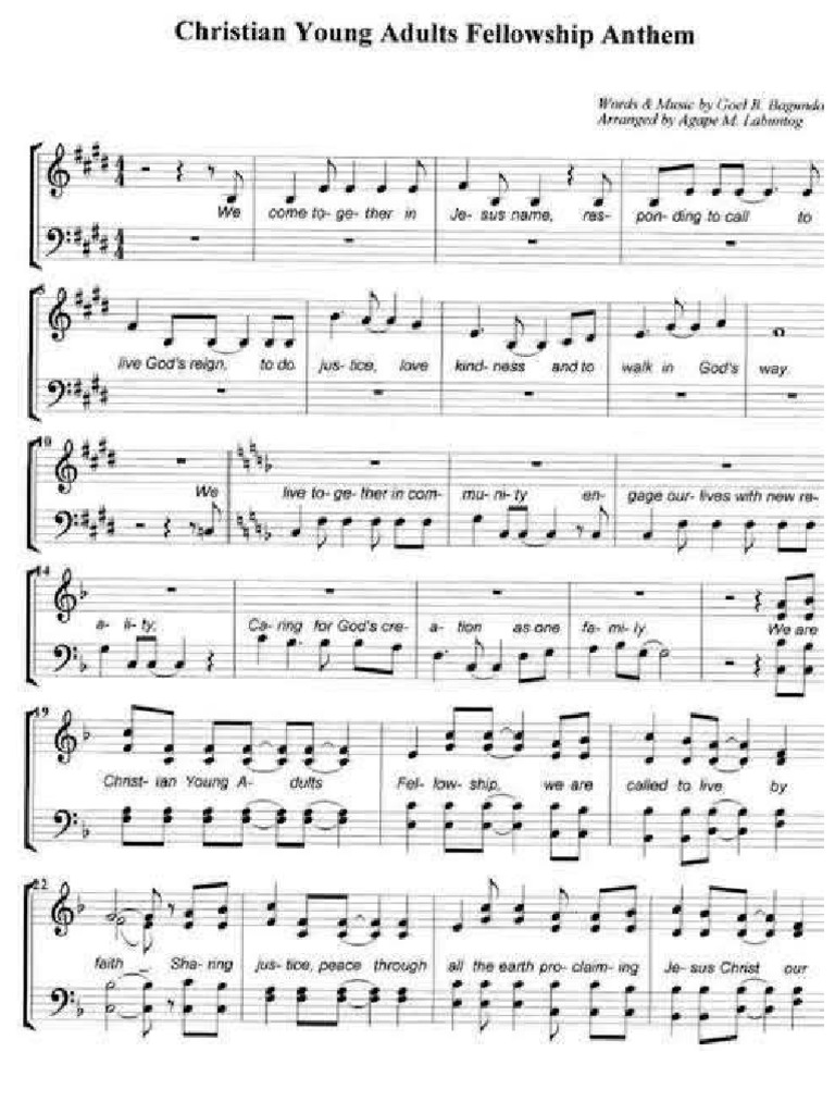 CYAF Hymn | PDF