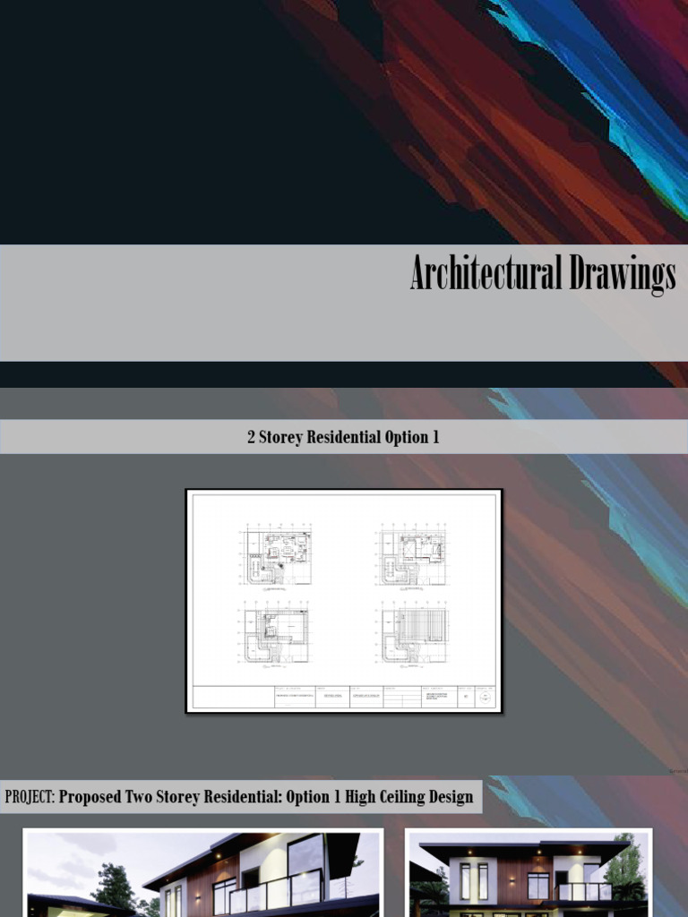 Two Storey Residential Design Options | PDF