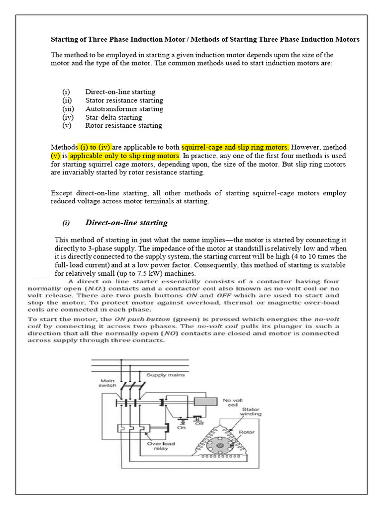 Updated_EM2_UNIT 4_STARTERS | PDF | Electric Motor | Power (Physics)