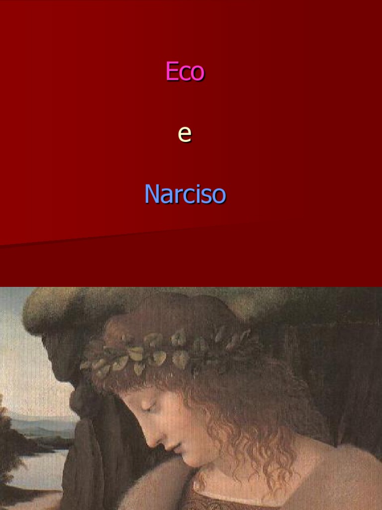 A Tragédia de Eco e Narciso | PDF | Mitologia grega | Religião e crença, image size:768x1024