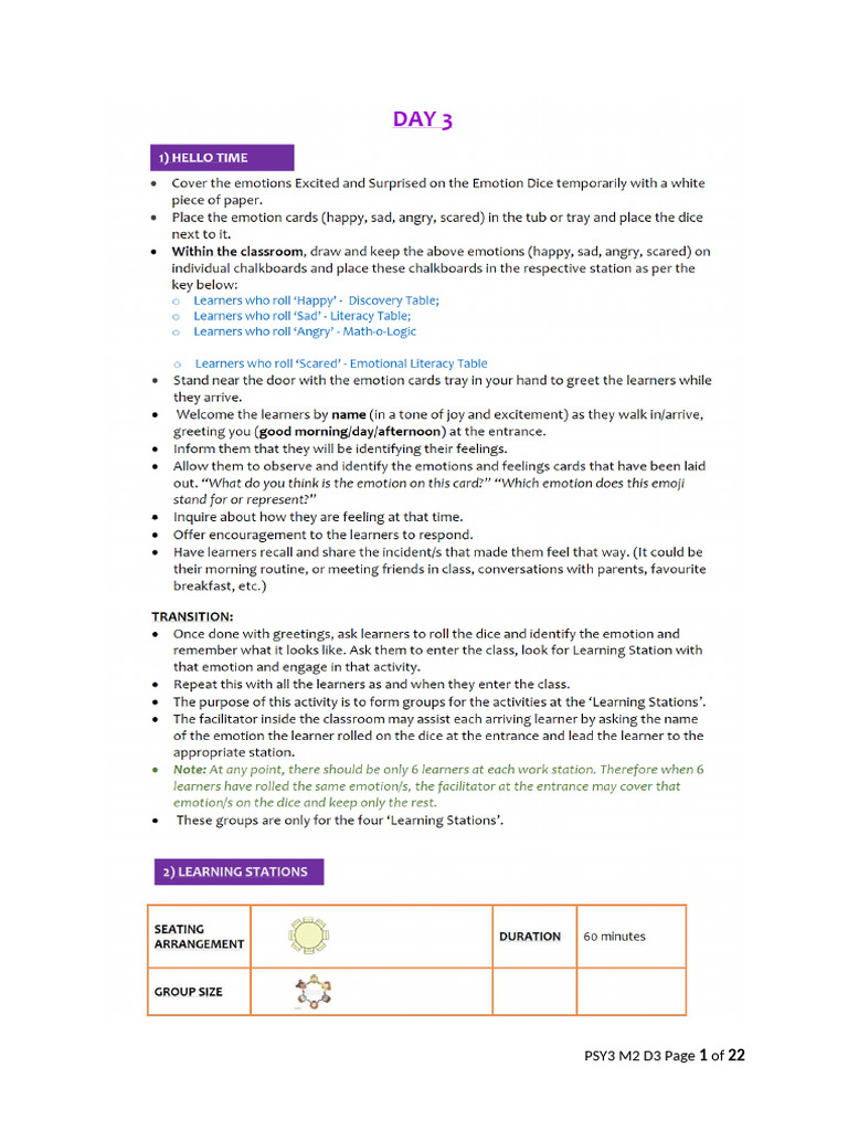 PSY3 M2 Day 3 | PDF
