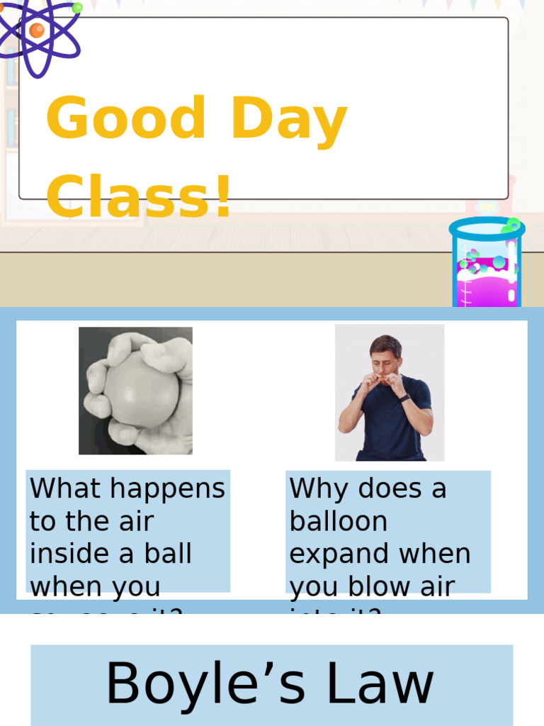 Understanding Boyle's Law in Gases | PDF | Gases | Pressure