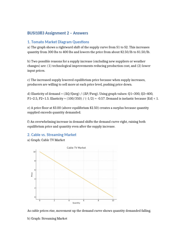 Assignment2 Answers | PDF