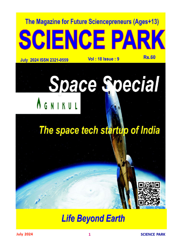 SCIENCE PARK MAGAZINE-JULY 2024 | PDF | Atoms | Extraterrestrial Life