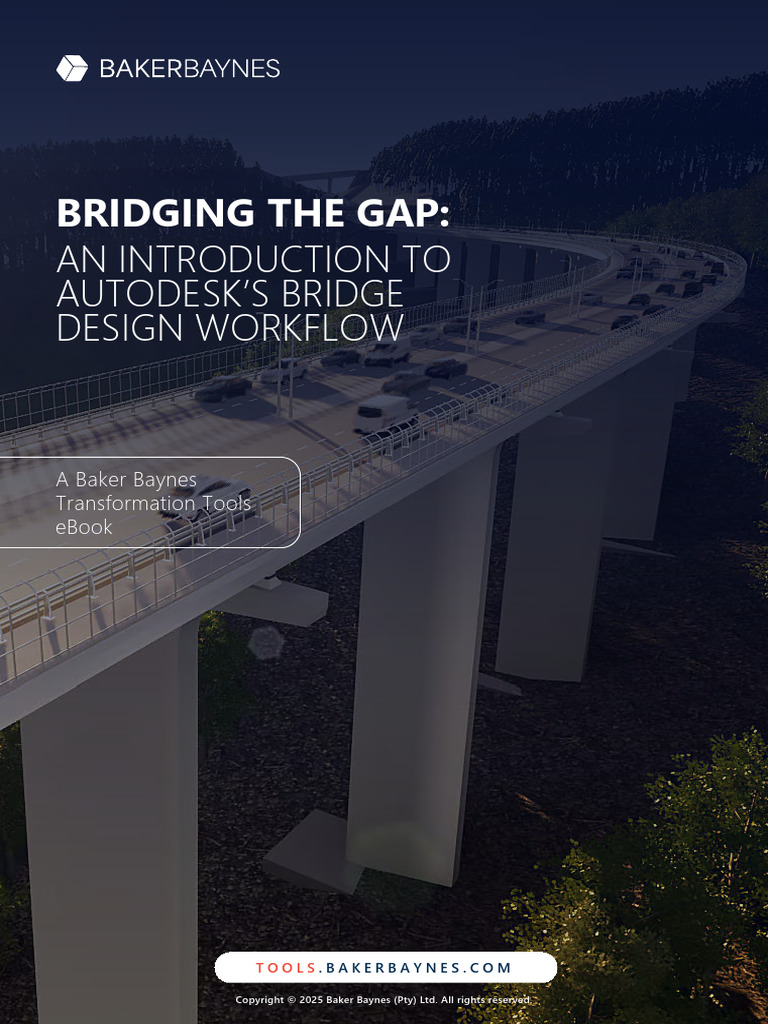 Bridging the Gap an Introduction to Autodesks Bridge Design Workflow ...
