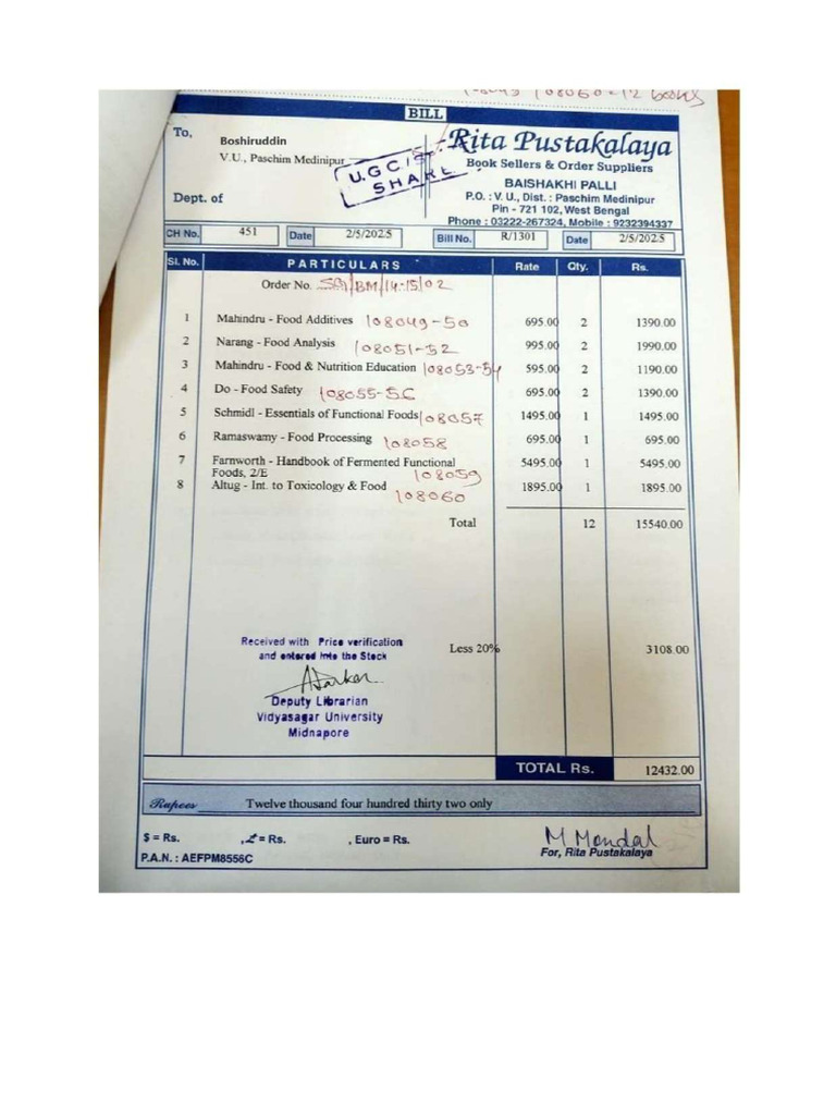 Book Bill Page-0001 | PDF