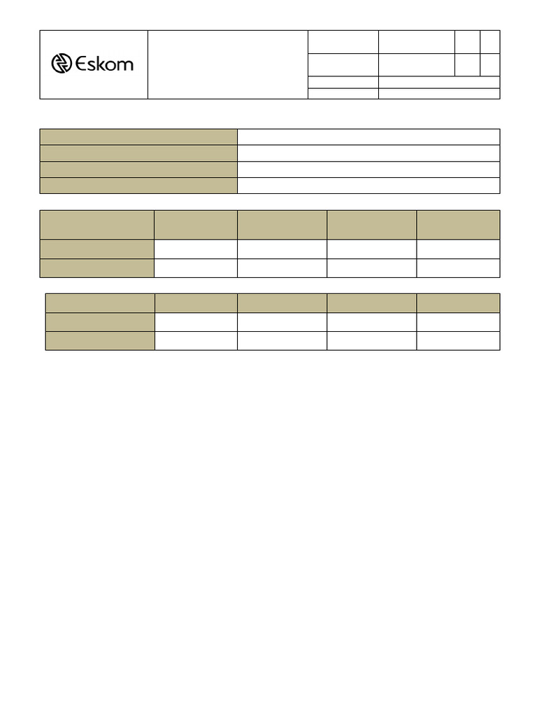Contract Quality Plan Template Guide | PDF