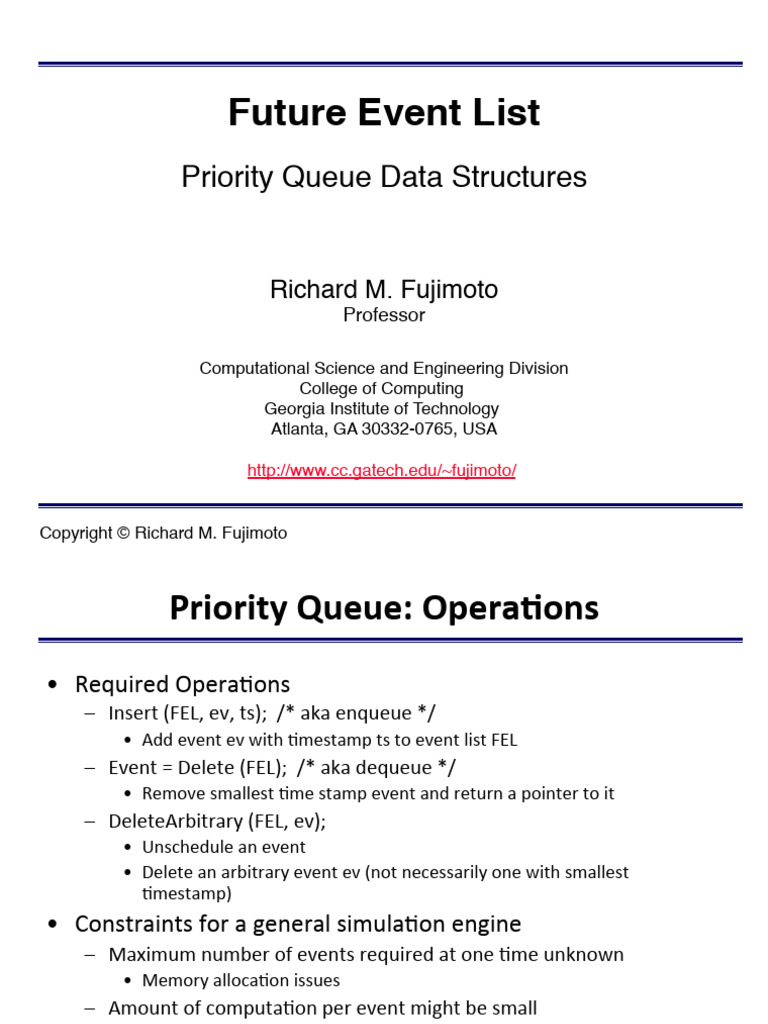 Priority Queue Data Structures Overview | PDF | Queue (Abstract Data ...